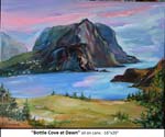 Bottle Cove at Dawn, Oil on Canvas